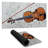 Violin on music sheet - 15.75"x31.50" Desk mat