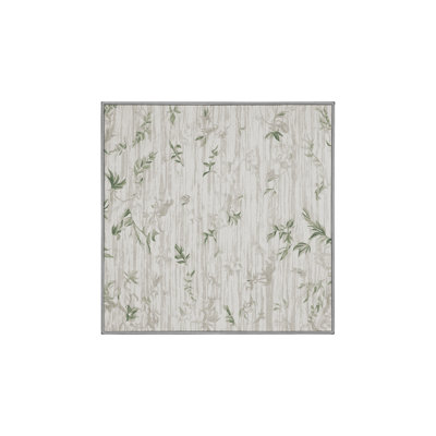 Tapis gris soyeux et moelleux