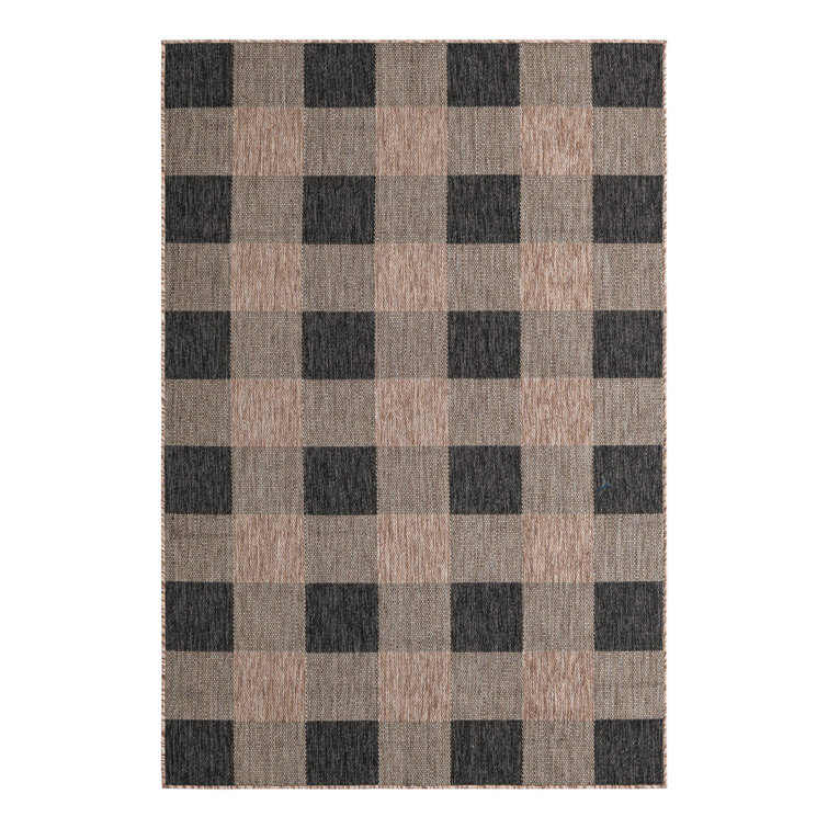 Talih Checkered Indoor / Outdoor Rug