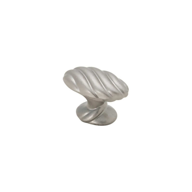 Circle Knob, Champagne Silver