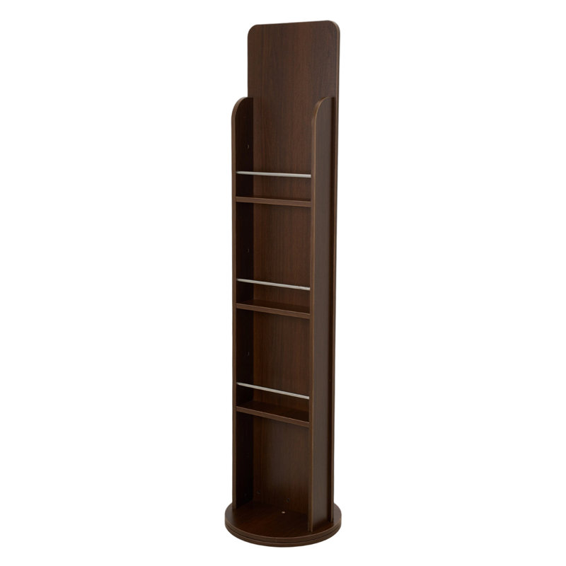 Square Floor Mirror, Walnut