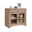 Library Base, Brown Finish