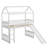 House Loft Bed With Slide-1800497556