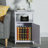 Blevens 16'' W Metal Nightstand-295947246-357152035