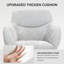 Soft Chenille Upholstered Home Office Chair Swivel Desk Chair-1604377403