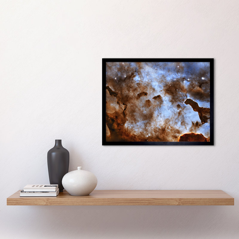 Hubble Space Telescope Carina Nebula Dust Pillars - Single Picture Frame Print