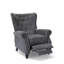 Buttoned Carmona Wingback Recliner Chair-1248345418