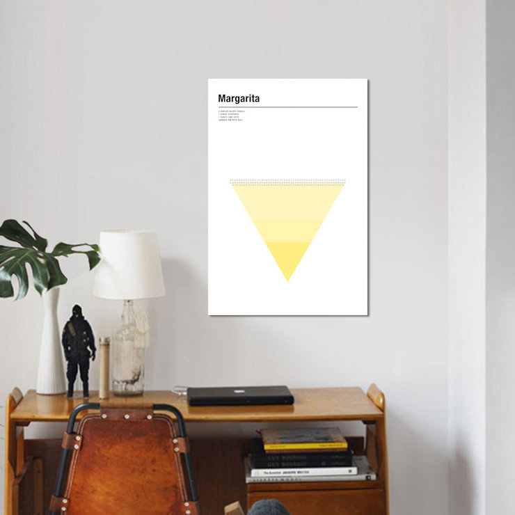 « margarita », impression sur toile, H 60 po x l 40po x P 1,5 po, Toile tendue, Pas de tapis