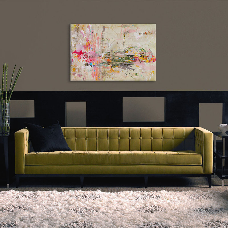 Fast Track by Julian Spencer - Graphic Art, 8" H x 12" W x 0.75" D, Canvas