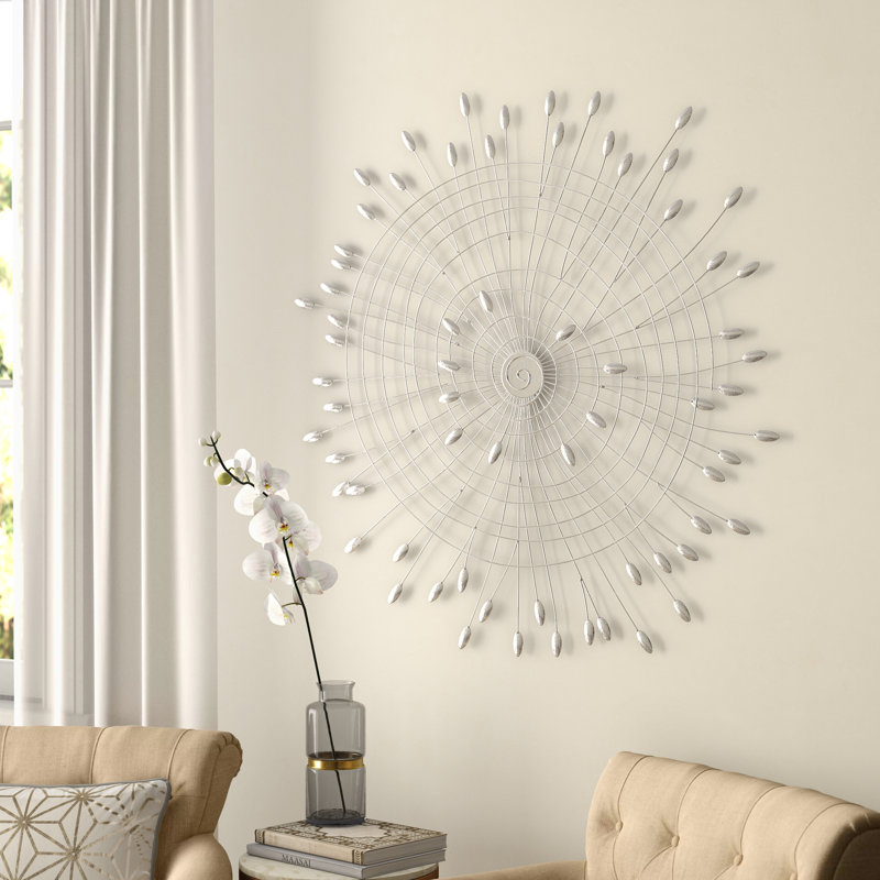 Trevi Wall Décor, Silver