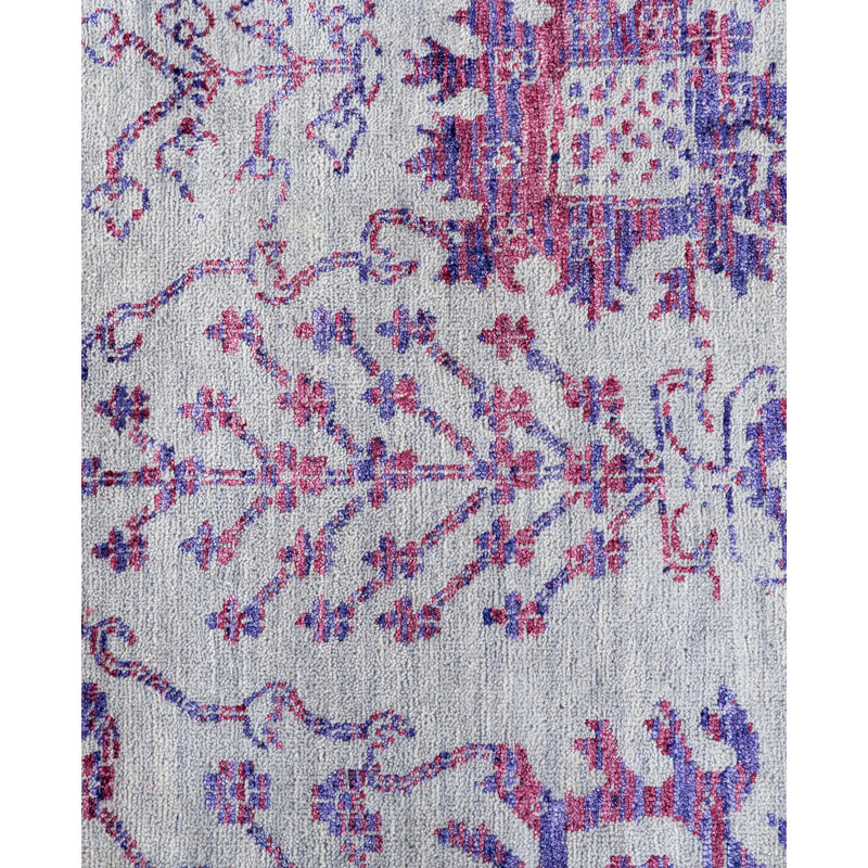 Overdyed One-of-a-Kind 8' 1" X 10' 3" Hand Knotted Area Rug