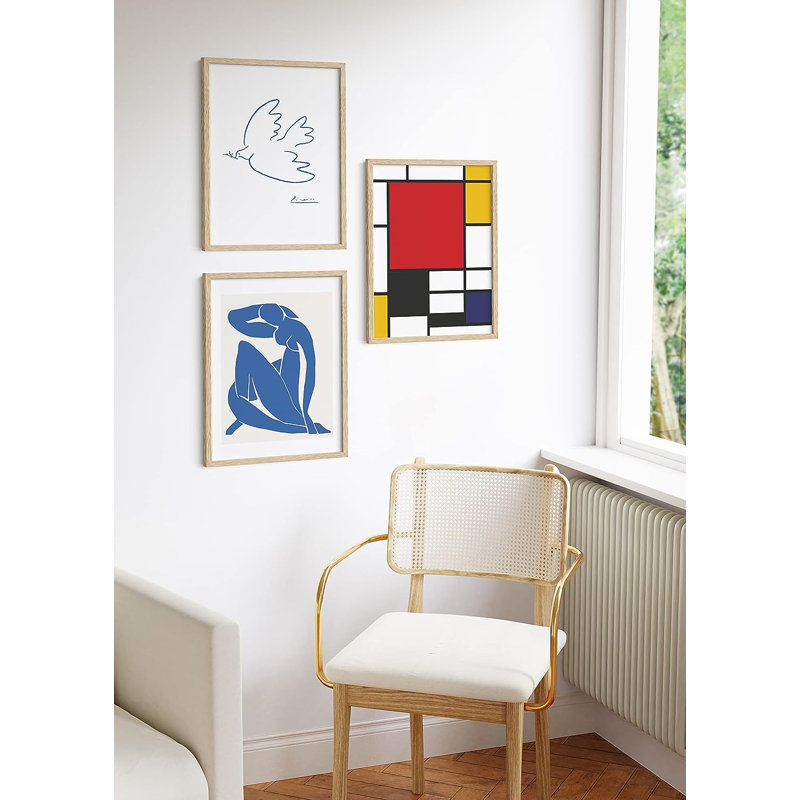 Cadre photo en bois, 18 po x 24 po, Beige