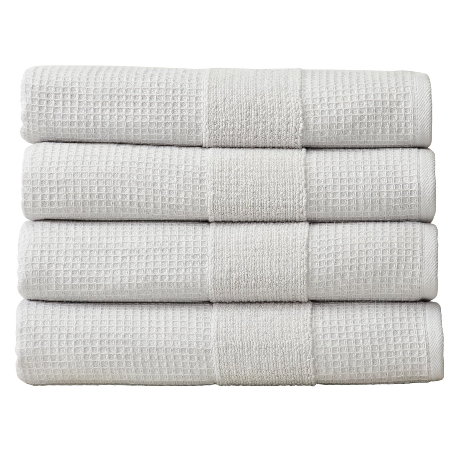 BETOFUL 100% Cotton Waffle Bath Towel Set | Wayfair