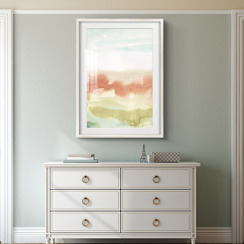 Blushing Sunrise I -Framed Print