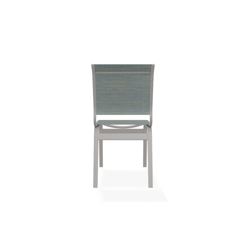 Chaise d'appoint de salle à manger Hiraku, Gris chaleureux texturé, Baja