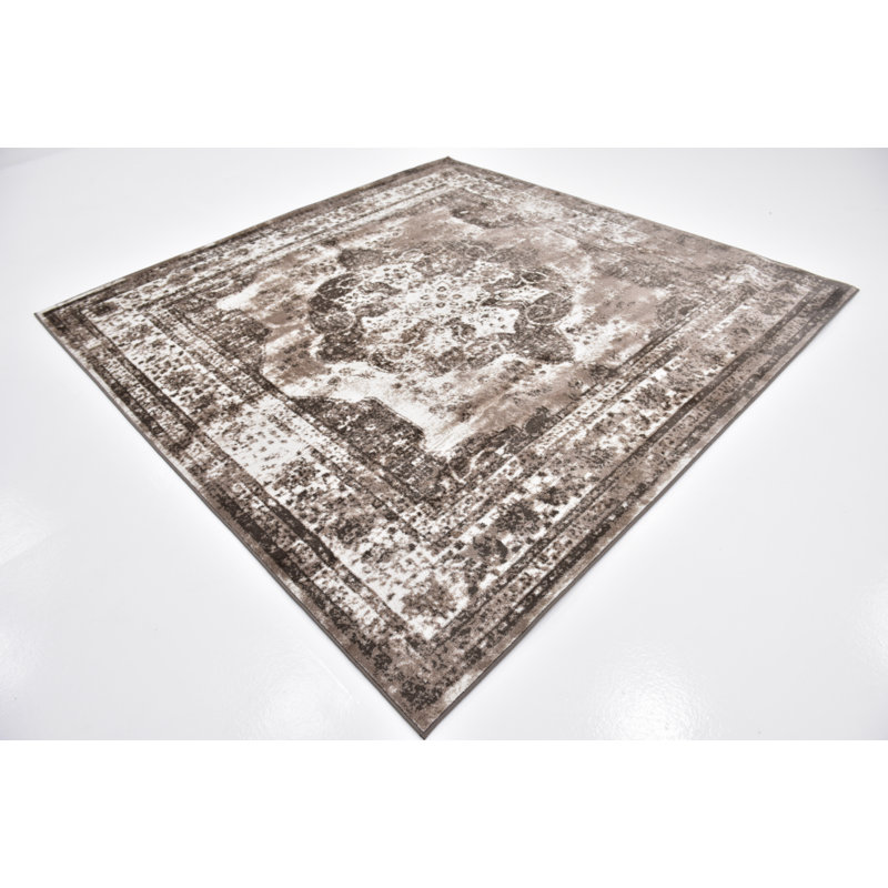 Oriental Area Rug, Square 183cm