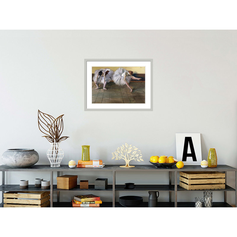 «Dancers» par Edgar Degas, impression giclée sur cadre, H 22,43 po x l 29,5 po