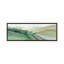 West Green Hills 1 Piece Panoramic Wall Art on Canvas-27039168-92590304