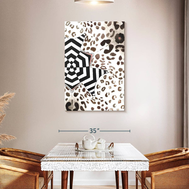 Avery African Design, 45" H x 30" W