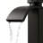 Modern Single Handle Single Hole Bathroom Faucet in Stainless Steel-122684424