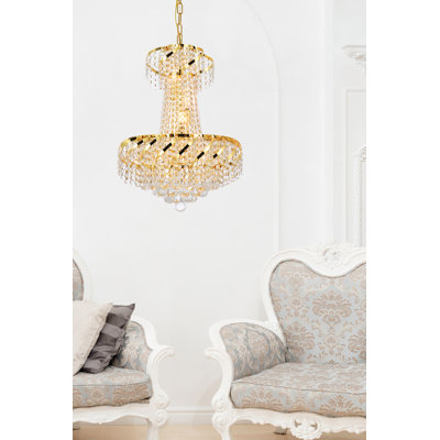 Antione 6 - Light Dimmable Empire Chandelier