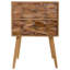 Brookhn 50cm W Solid Wood Bedside Table