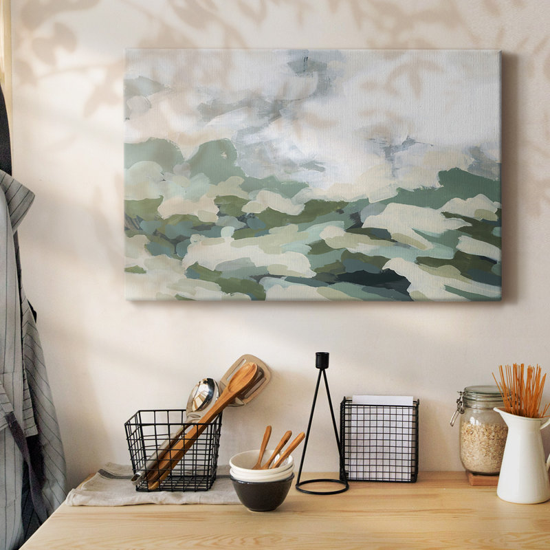 Toile tendue Verdant Hillside II-Gallery, H 12 po x l 18 po