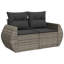 Ensemble de canapé de jardin Vidaxl PE-114311246