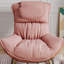 Fauteuil à bascule de loisir simple, fauteuil de luxe léger, fauteuil de détente pour balcon, coussin de siège confortable et respirant, amovible et lavable-1197653473