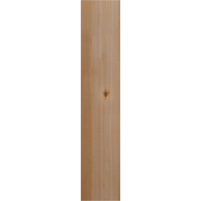 Yorkshire Yorktown avec plaque arrière, H 28 po x l 5,5 po x P 12 po, Cèdre rouge, Lisse