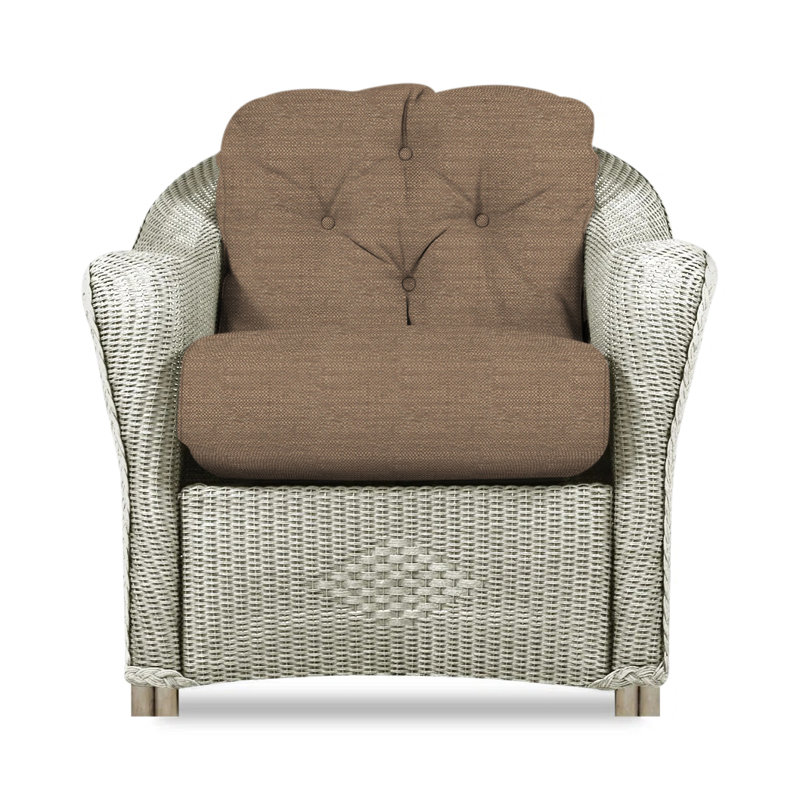 Reflections Outdoor Lounge Chair, Canvas Natural Sunbrella® Canvas, Linen