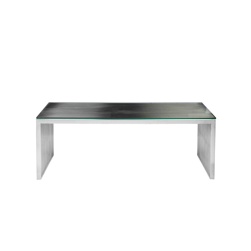 Lux Coffee Table, Silver