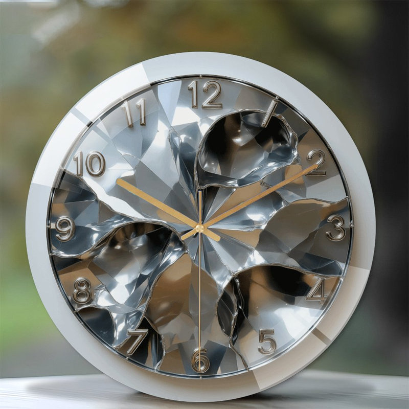 Horloge murale moderne 12 po