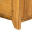 Table de chevet rustique 20,7 x 15,4 x 22 po, fonctionnement coulissant en douceur, espace de rangement intérieur spacieux en bois massif compact et bois massif naturel de 20,7 x 15,4 x 22 po, mécanisme d'ouverture, compact avec beaucoup d'espace, look