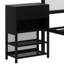 Structure de lit Howie, lit plateforme en métal avec tablettes de rangement à deux niveaux, armoire en bois-503844714-524043267