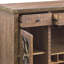 Server W/Cup Holder & Wine Rack