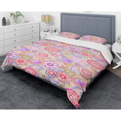  Ensemble de housse de couette Botanical Retro VIII Mid-Century