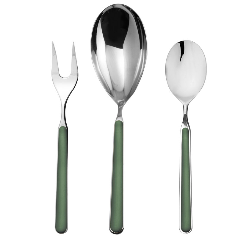 Ensemble de service 3 pièces Fantasia, Vert