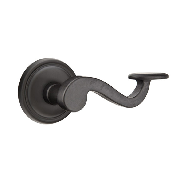 Levier de porte Padua, Bronze plat noir, Gauche