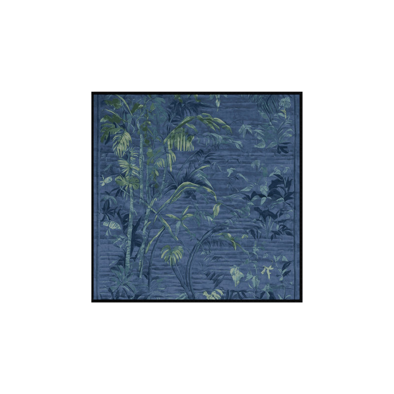 Tapis gris soyeux et moelleux, Carré 8 pi