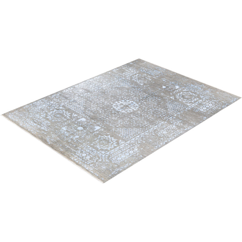 Overdyed One-of-a-Kind 9' 4" X 12' 3" Hand Knotted Area Rug