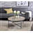Zechariah Round Wooden Coffee Table with Base