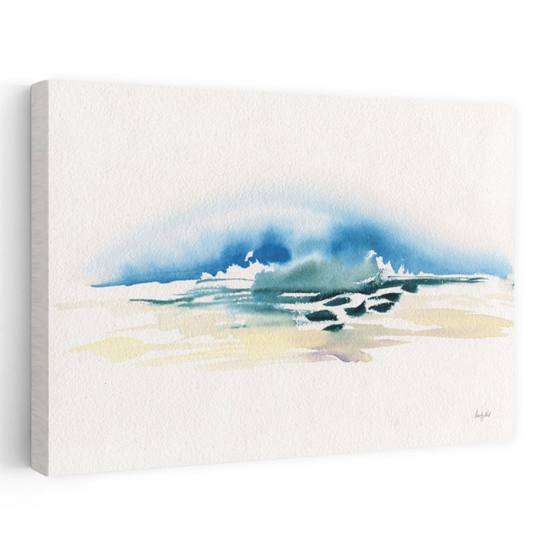 Simple Sea by Kristy Rice - Wrapped Canvas Print, 30.48 cm H x 45.72 cm W