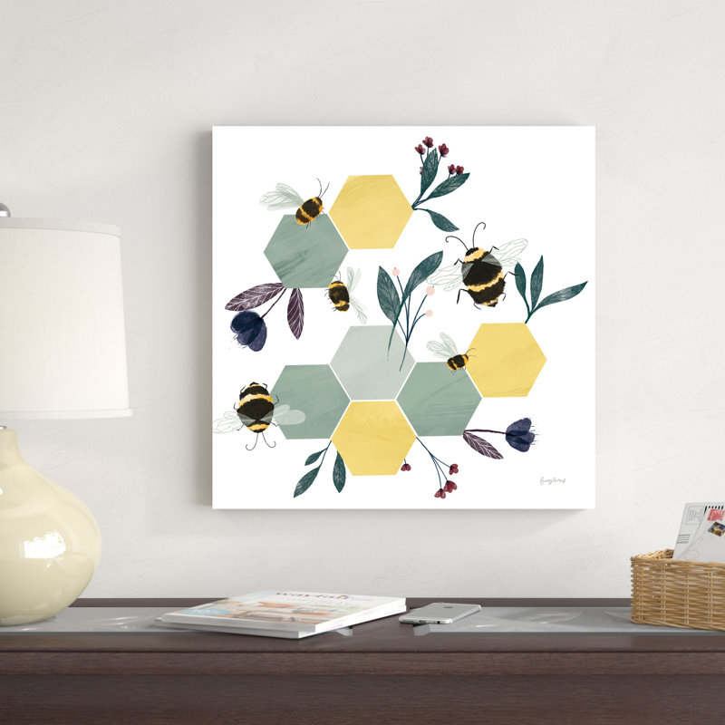 Abeilles IV, H 20 po x l 20 po x P 1,25 po