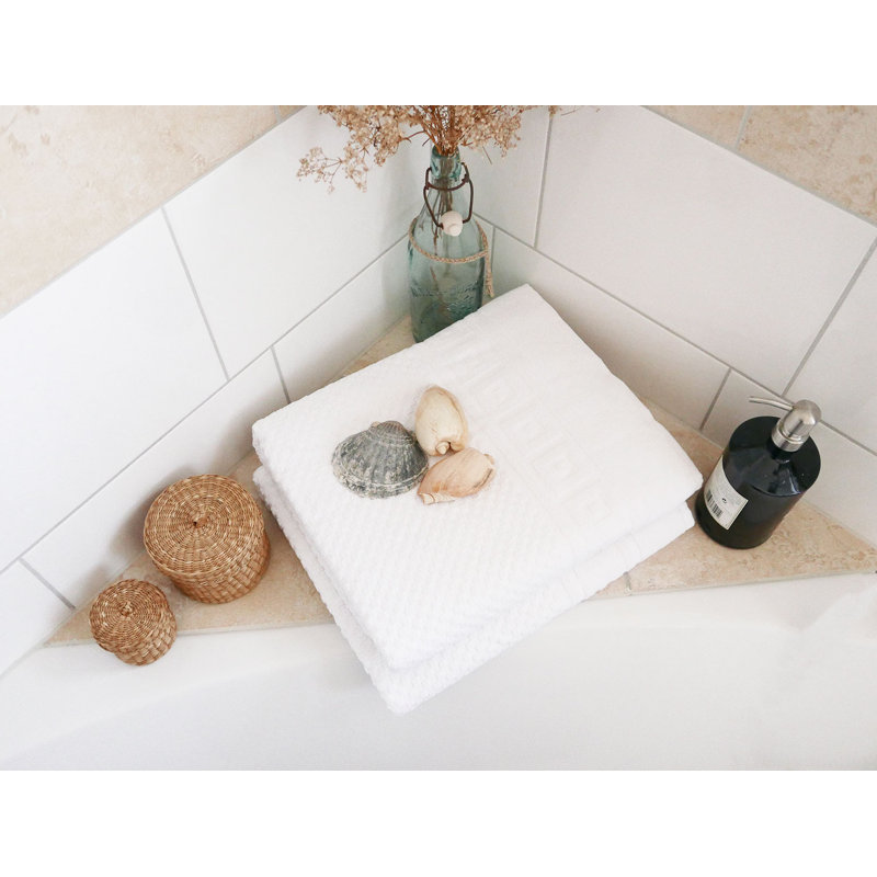 Midweight Bath Sheet, White