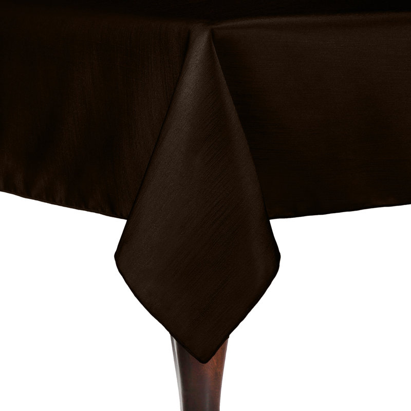 Malcom Tablecloth, 2, 72" x 72", Chocolate