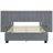 Upholstered Platform Bed with Big Headboard