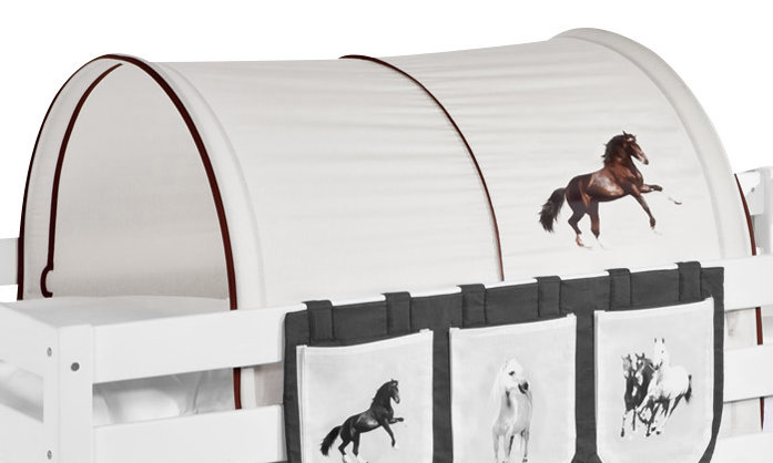 Pferde Bunk Bed Accessory, Brown/Beige