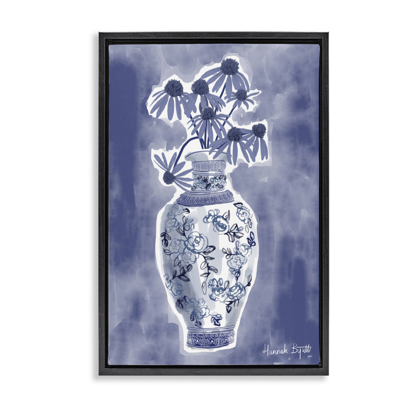 Cadre flottant chinoiserie avec yeux Susans, design par Hannah Byatt, Noir, H 25 po x l 17 po