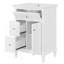 Meuble-lavabo 24 po avec lavabo en céramique-977756690
